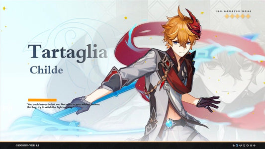 Genshin Impact Tartaglia (Childe) Build Guide: Best Artifacts, Weapons, Teams Comb, and Talents - Teyvat Tavern - Genshin Impact & Honkai Star Rail & 3Z Merch