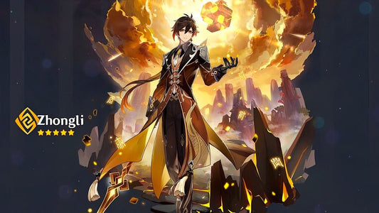 Genshin Impact Zhongli Best Build and Talent, Ascension Materials, Constellation, Team, Weapon - Teyvat Tavern - Genshin Impact & Honkai Star Rail & 3Z Merch