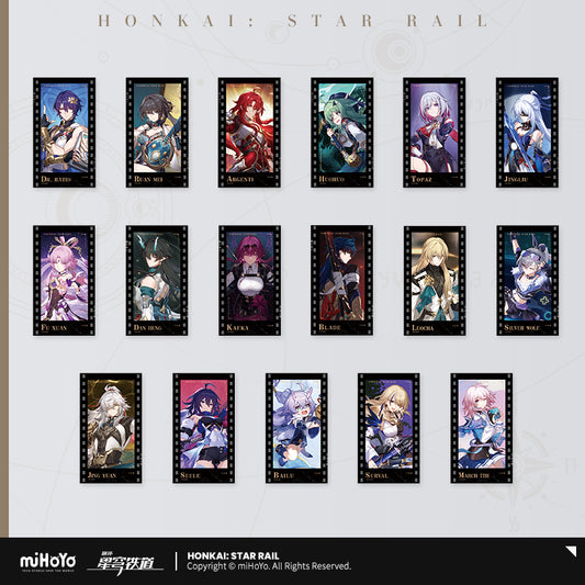 [OFFICIAL] Honkai Star Rail All Stars Series Imitation Film Cards - Teyvat Tavern - Genshin Impact & Honkai Star Rail Merch