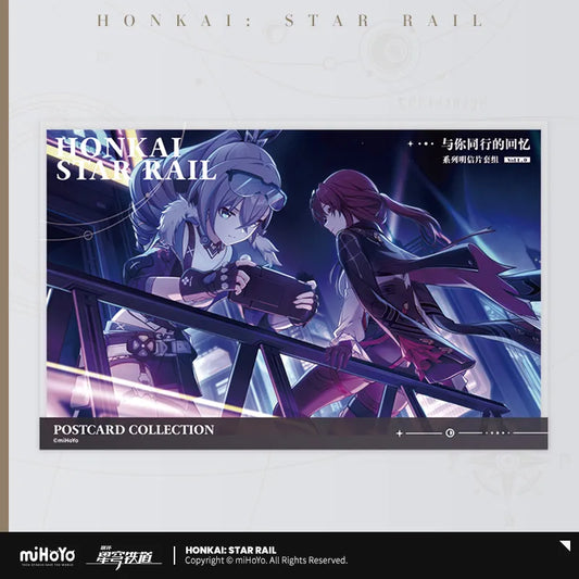 [OFFICIAL] The Memories of Walking with You Series Postcard Collection (34Pcs) - Teyvat Tavern - Genshin Impact & Honkai Star Rail Merch
