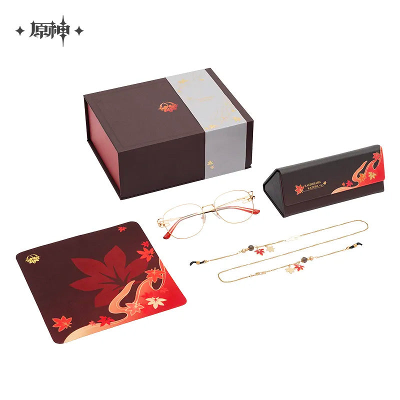 genshin impact official merch kazuha impression glasses gift box from teyvatavern.com