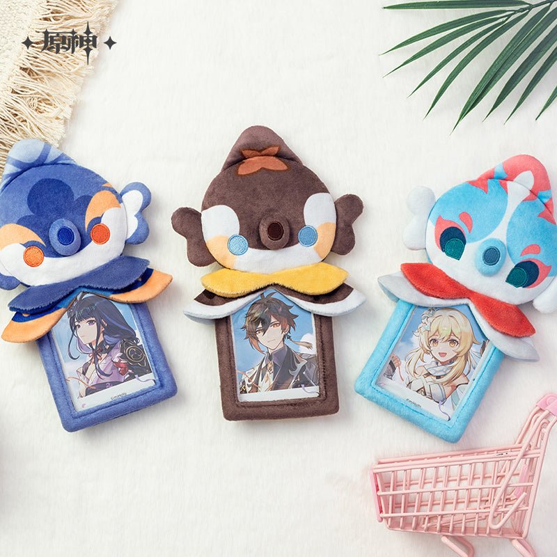 Genshin Impact Fontaine Bubbly Seahorse Plush Card Holder