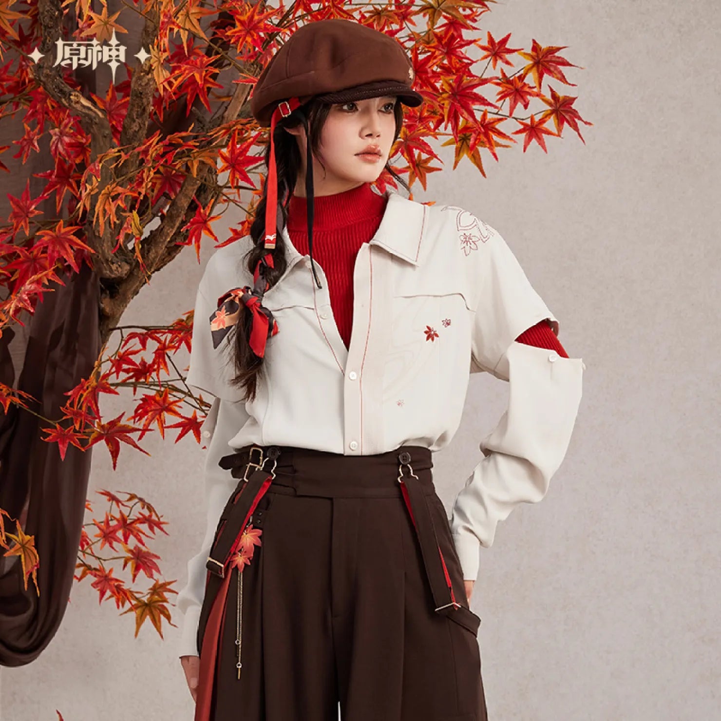 Genshin Impact Kazuha Impression Long Sleeve Shirt Set Genshin Impact Kazuha Impression Long Sleeve Shirt Set