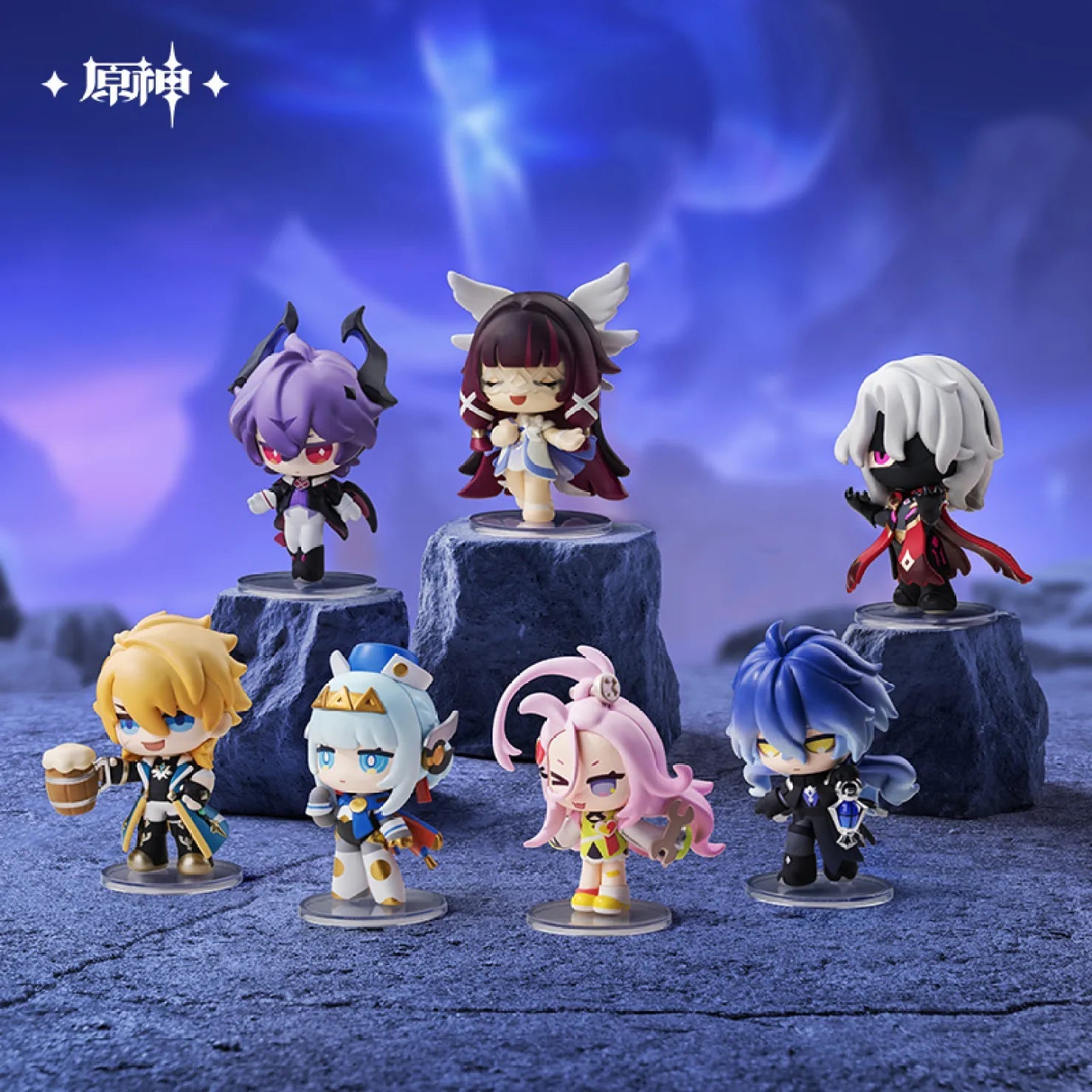 Genshin Impact x POP MART Gathering Series Chibi Figure Blind Box Genshin Impact x POP MART Gathering Series Chibi Figure Blind Box