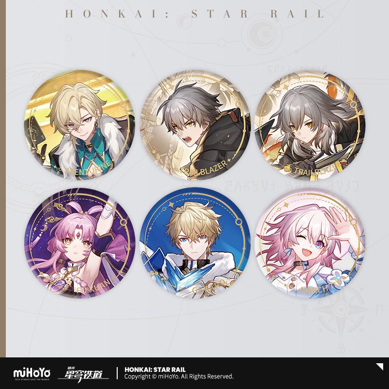 Official Honkai Star Rail Character Badge - Preservation