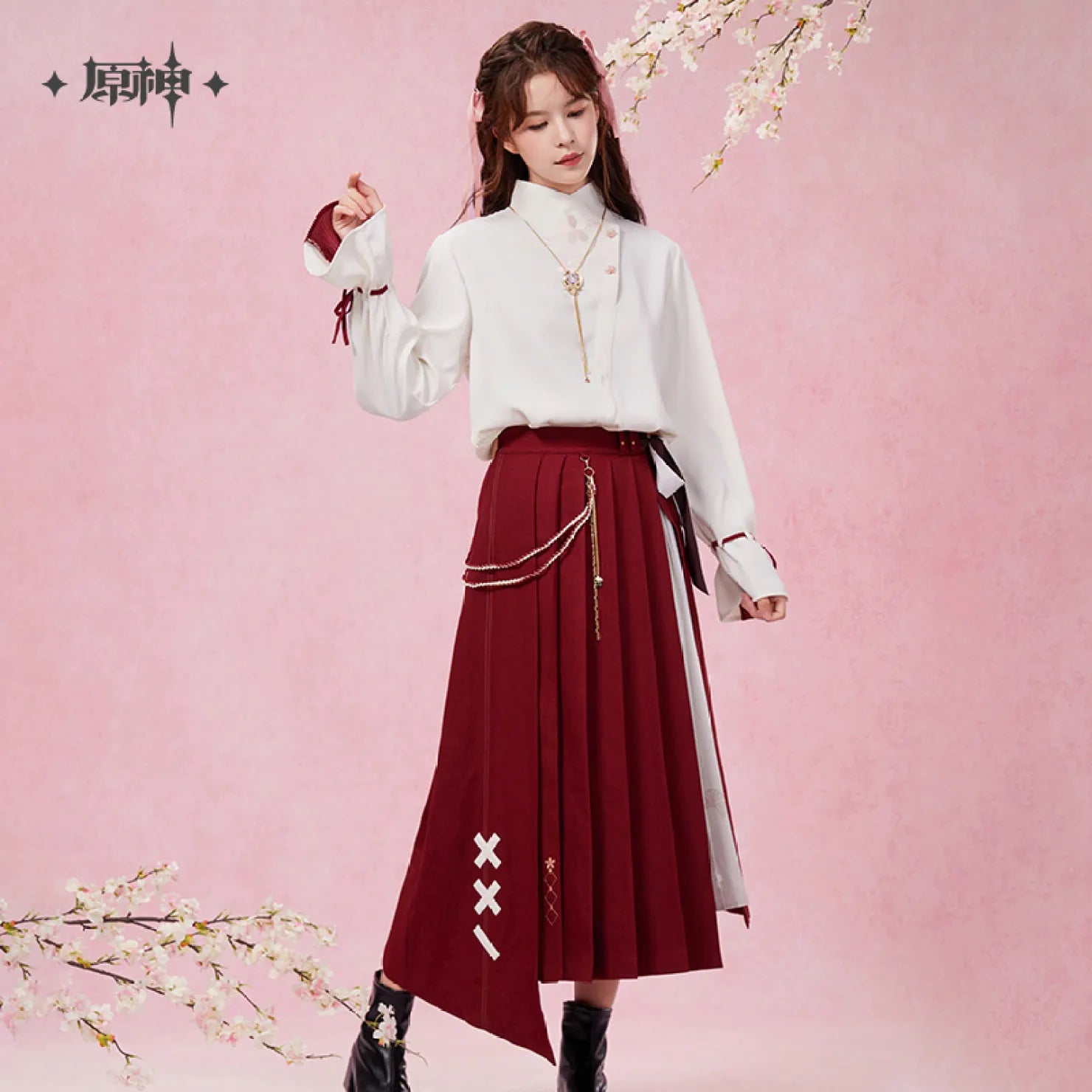 Genshin Impact Official Yae Miko Impression Series - Midi Skirt