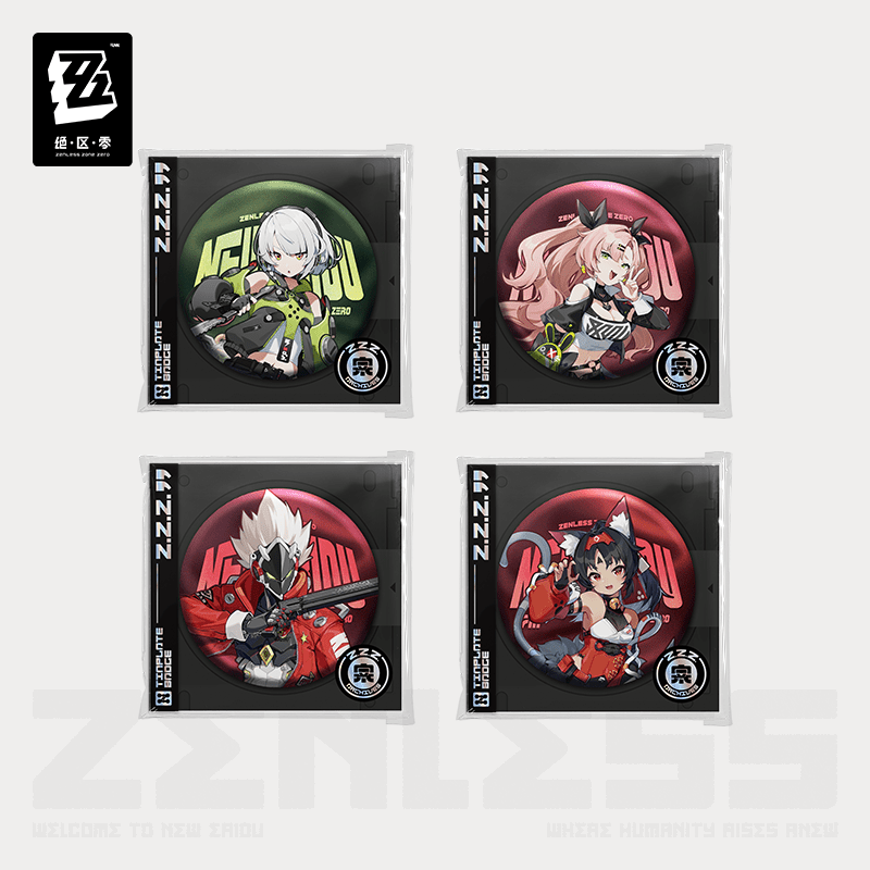 Official Zenless Zone Zero Character Badge - Gentle House