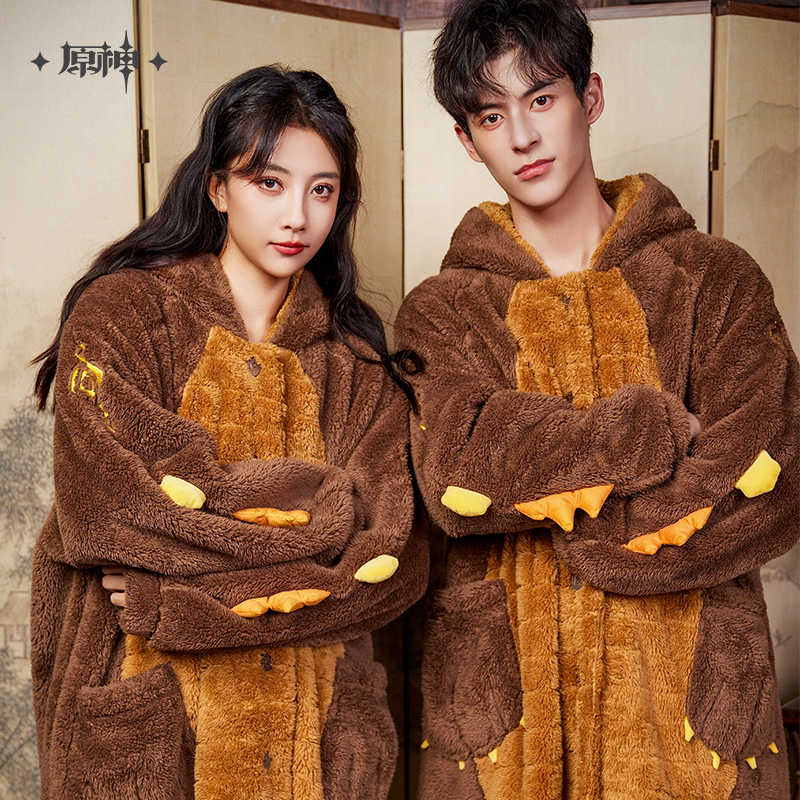 原神 中離 印象 ホームウェアシリーズ ぬいぐるみナイトガウン