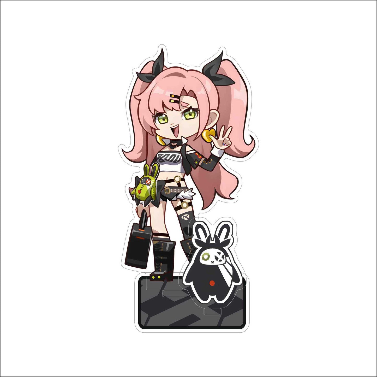 Zenless Zone Zero Character Chibi Stand Figure - Teyvat Tavern - Genshin Impact & Honkai Star Rail & 3Z Merch