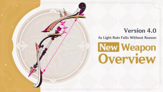 All 12 Fontaine New Weapons Details in Genshin Impact 4.0 - Teyvat Tavern - Genshin Impact & Honkai Star Rail & 3Z Merch