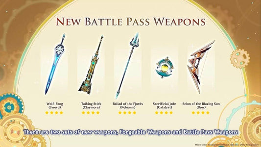 How to Unlock Forgeable Weapons in Fontaine Genshin Impact 4.0 - Teyvat Tavern - Genshin Impact & Honkai Star Rail & 3Z Merch