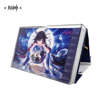 [OFFICIAL] Genshin Impact 2027 Desk Weekly Calendar