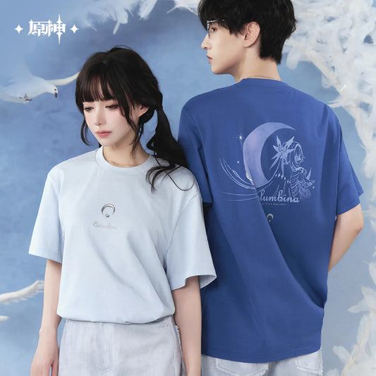 [OFFICIAL] Genshin Impact Columbina Impression Series Clothes - Casual Short Sleeve T-Shirt