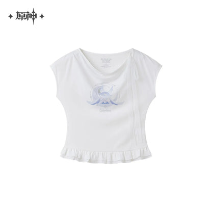 [OFFICIAL] Genshin Impact Columbina Impression Series Clothes - Fitted Short Sleeve T-Shirt