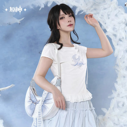 [OFFICIAL] Genshin Impact Columbina Impression Series Clothes - Fitted Short Sleeve T-Shirt