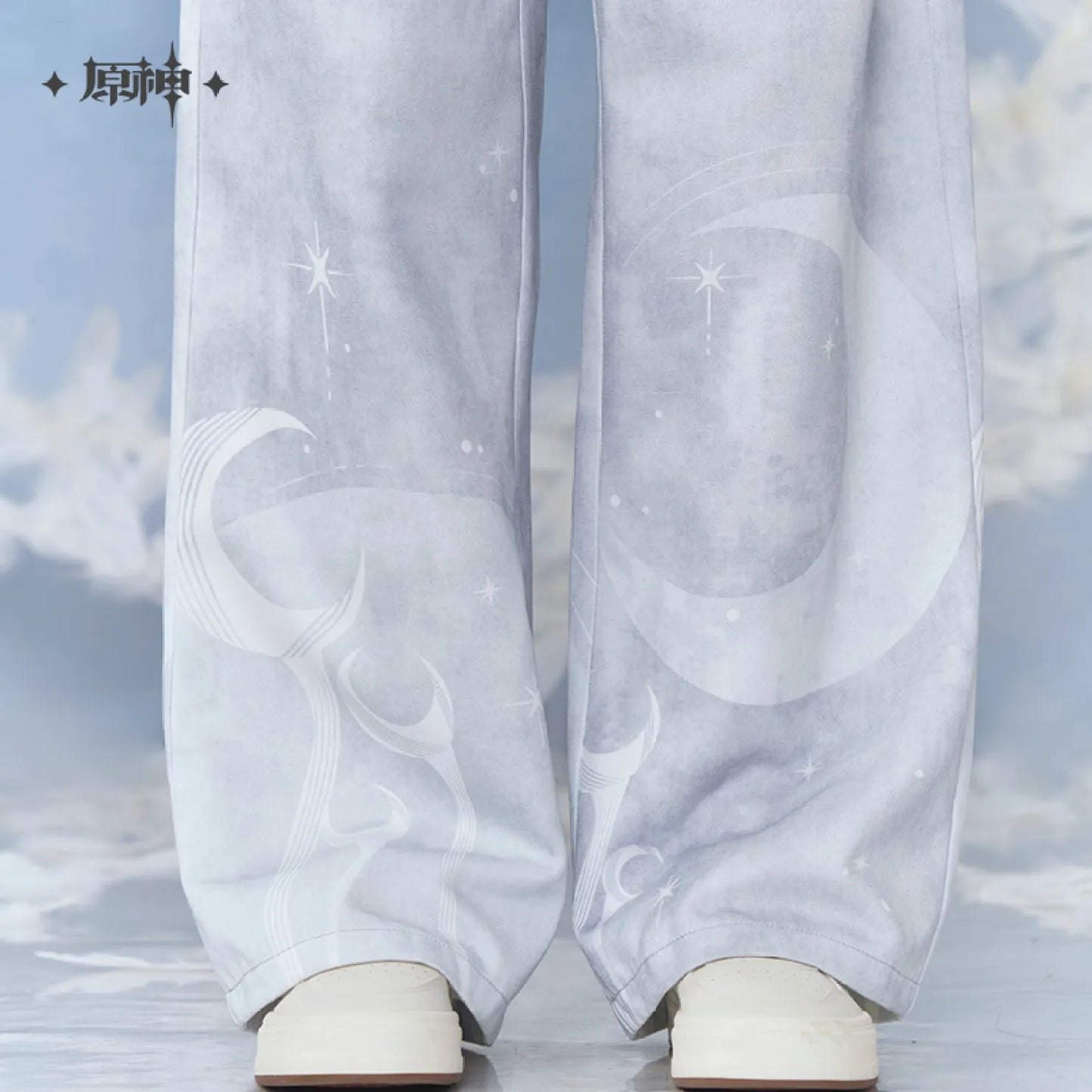 [OFFICIAL] Genshin Impact Columbina Impression Series Clothes - Printed Casual Pants