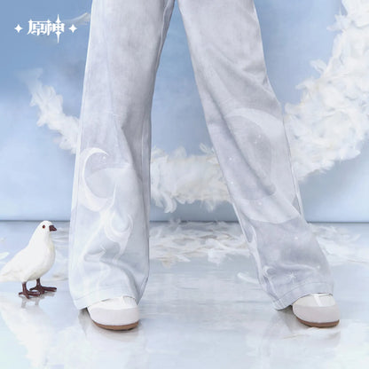 [OFFICIAL] Genshin Impact Columbina Impression Series Clothes - Printed Casual Pants