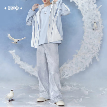 [OFFICIAL] Genshin Impact Columbina Impression Series Clothes - Printed Casual Pants