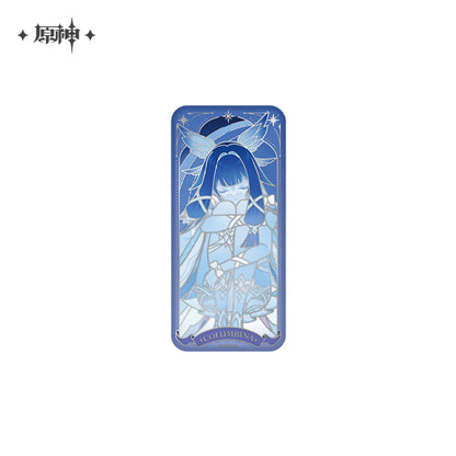 [OFFICIAL] Genshin Impact Selenic Chronicles Badge And Commemorative Card Set