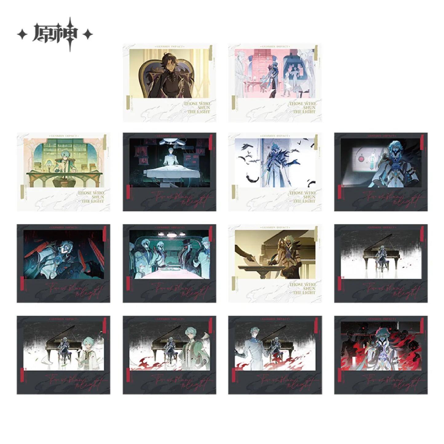 [OFFICIAL] Genshin Impact Those Who Shun the Light Collection Card Blind Box