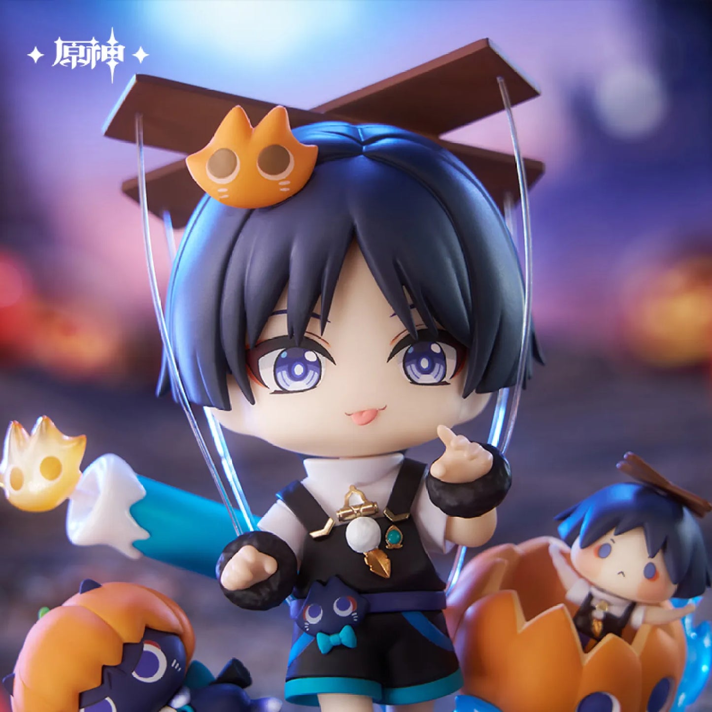 [OFFICIAL] Genshin Impact Twilight Whimsy Series Scale Chibi Figure - Wanderer