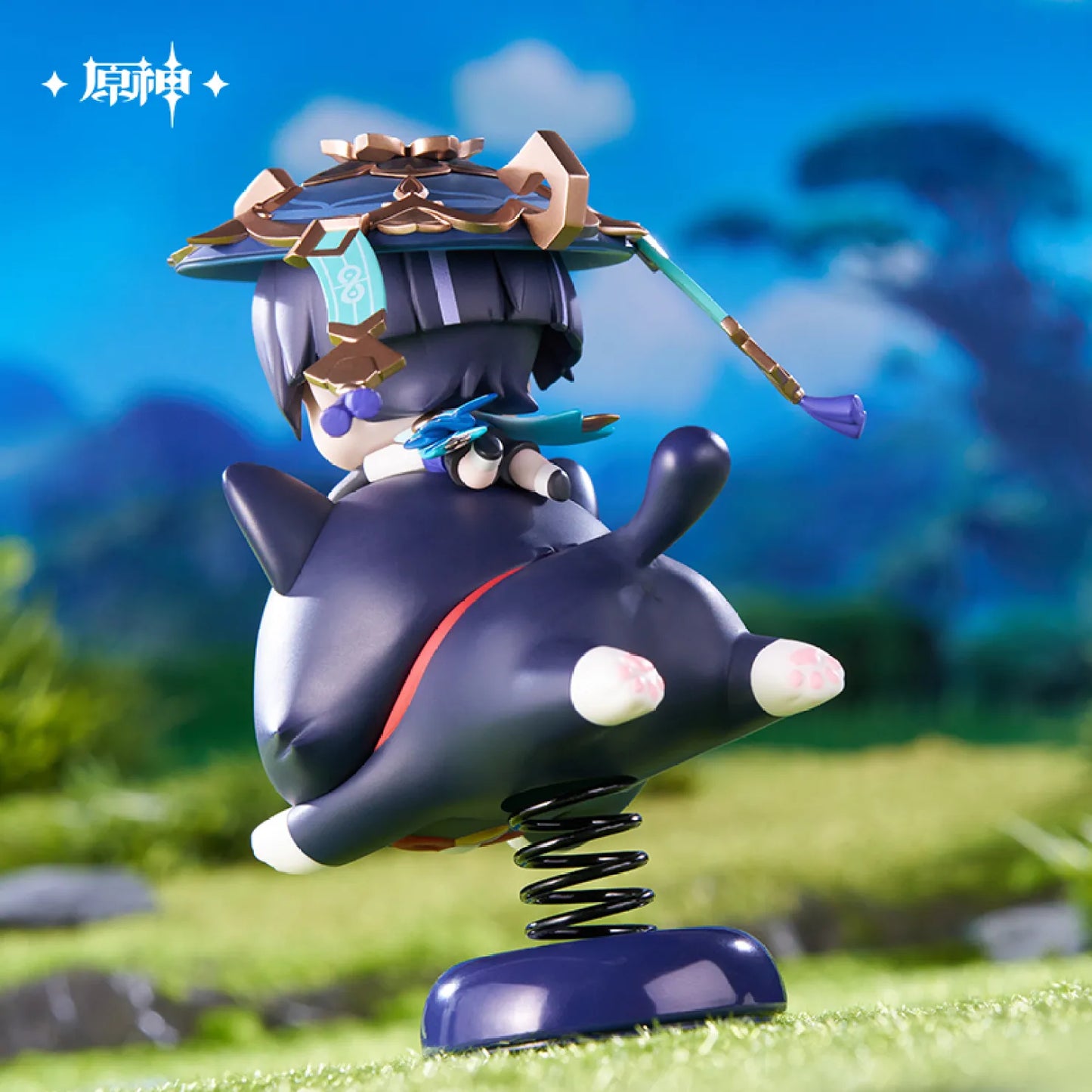 [OFFICIAL] Genshin Impact Wanderer Chibi Springy Shaking Figure