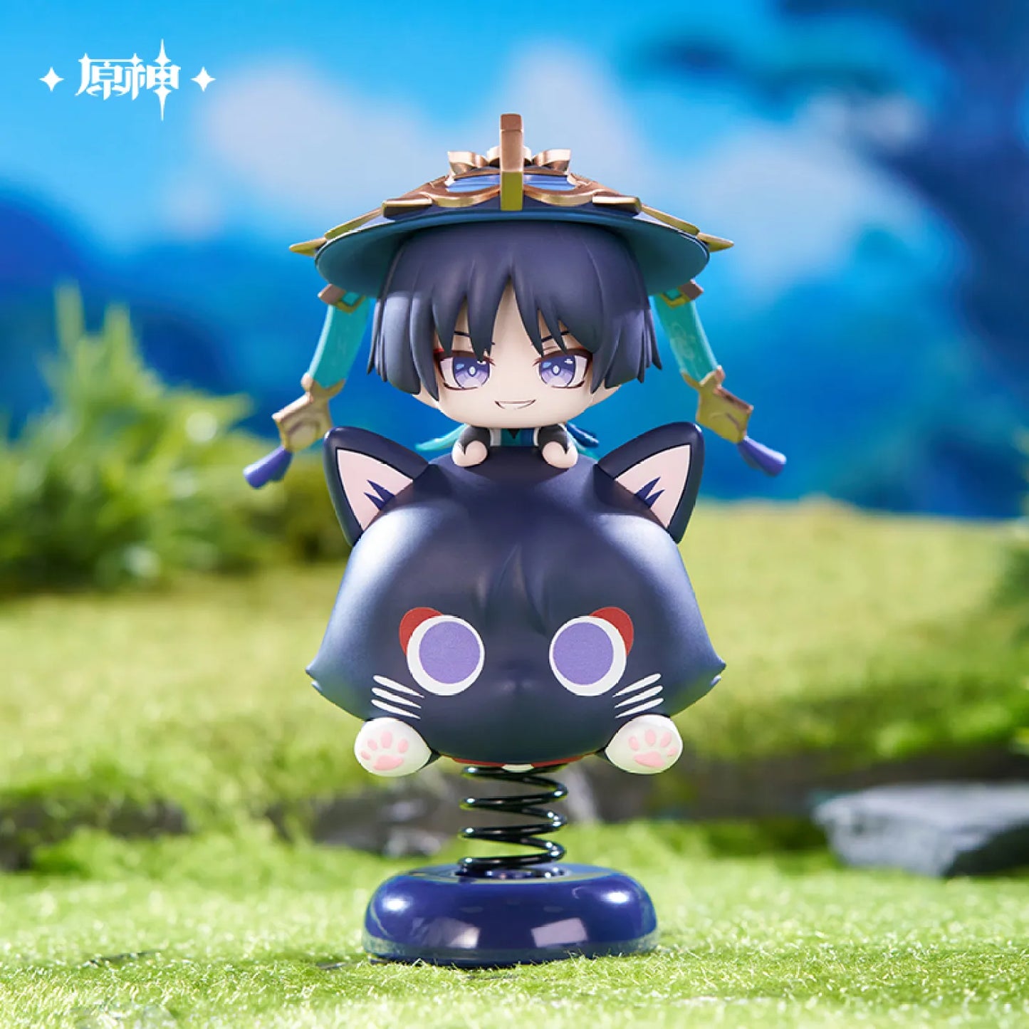 [OFFICIAL] Genshin Impact Wanderer Chibi Springy Shaking Figure