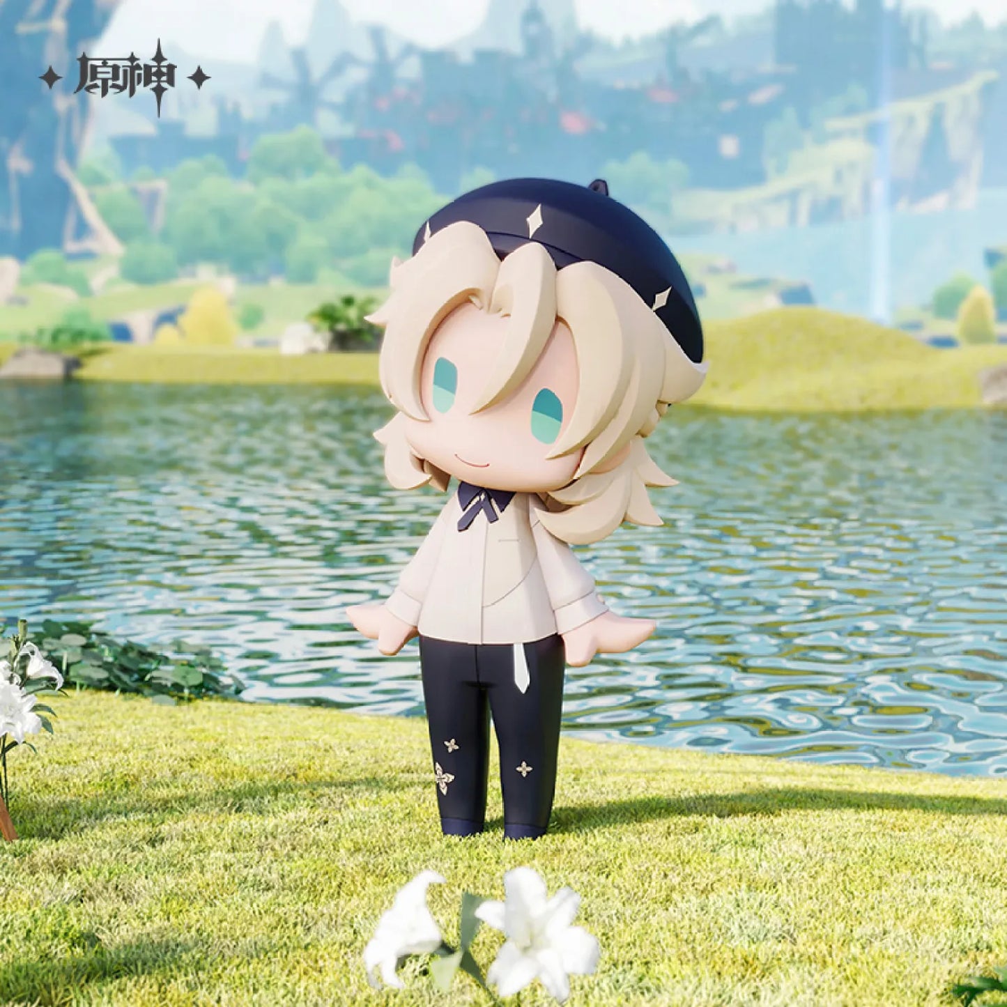 [OFFICIAL] HELLO! GOOD SMILE Series Albedo Chibi Action Figure