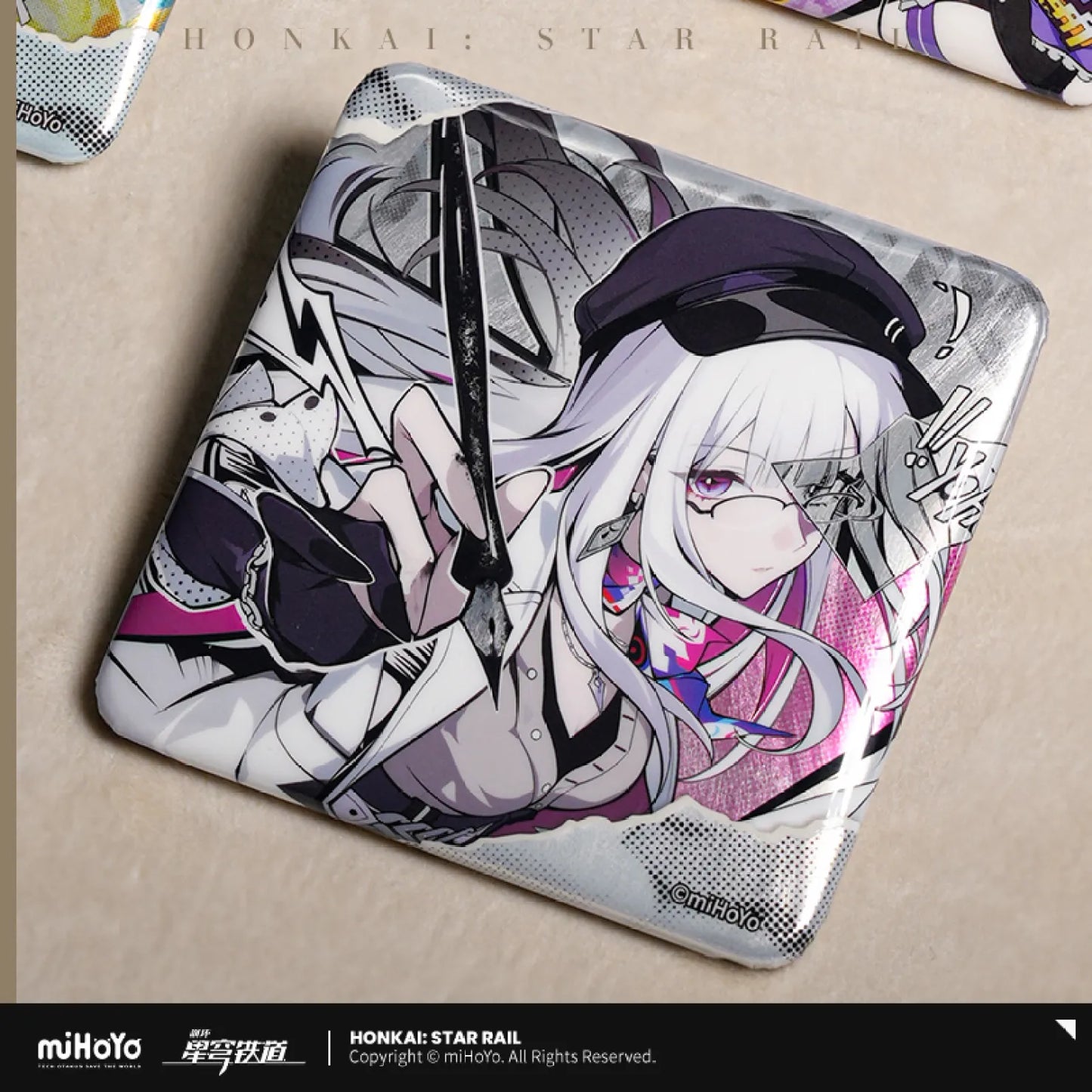 [OFFICIAL] Honkai Star Rail AHA Universe Series Tinplate Badge