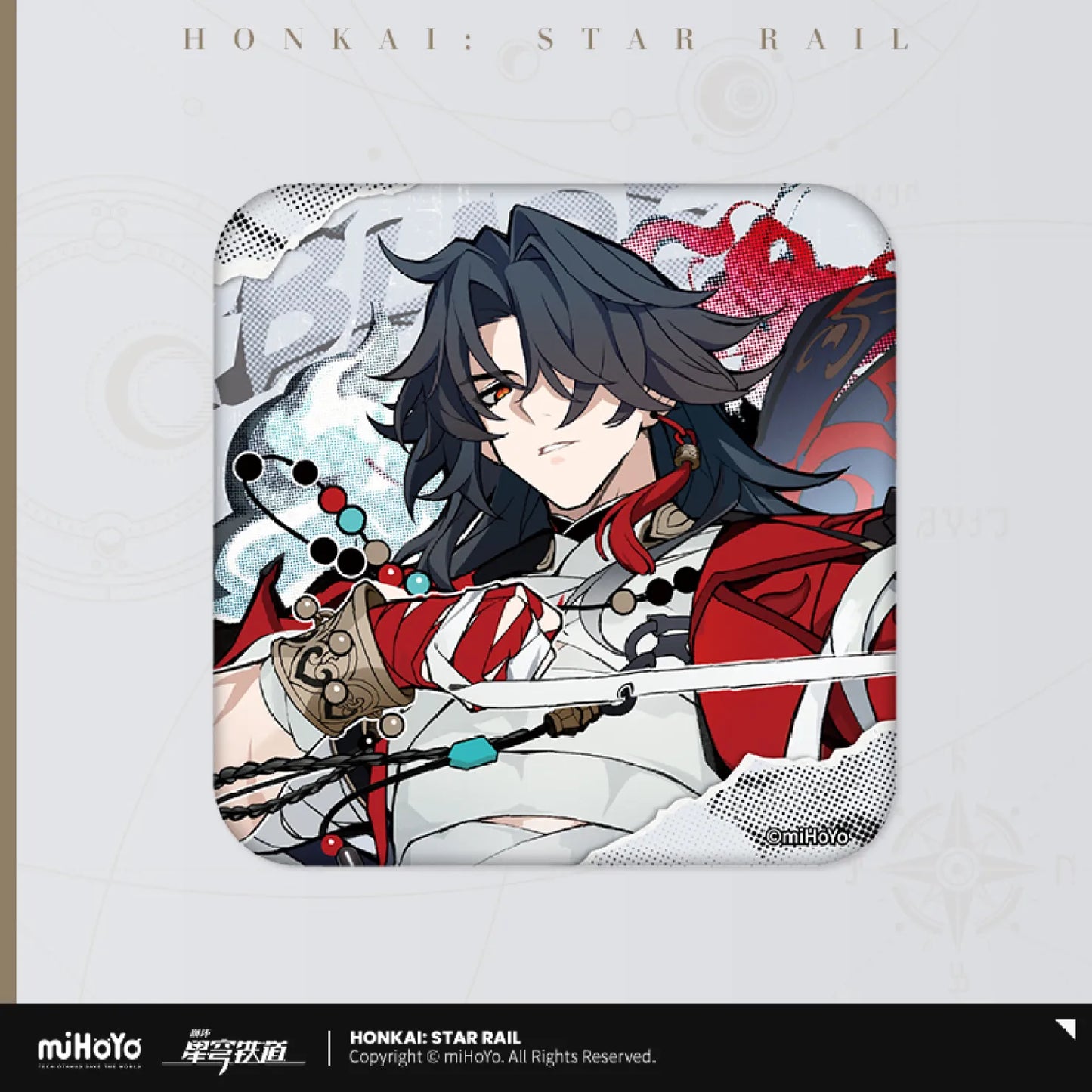 [OFFICIAL] Honkai Star Rail AHA Universe Series Tinplate Badge