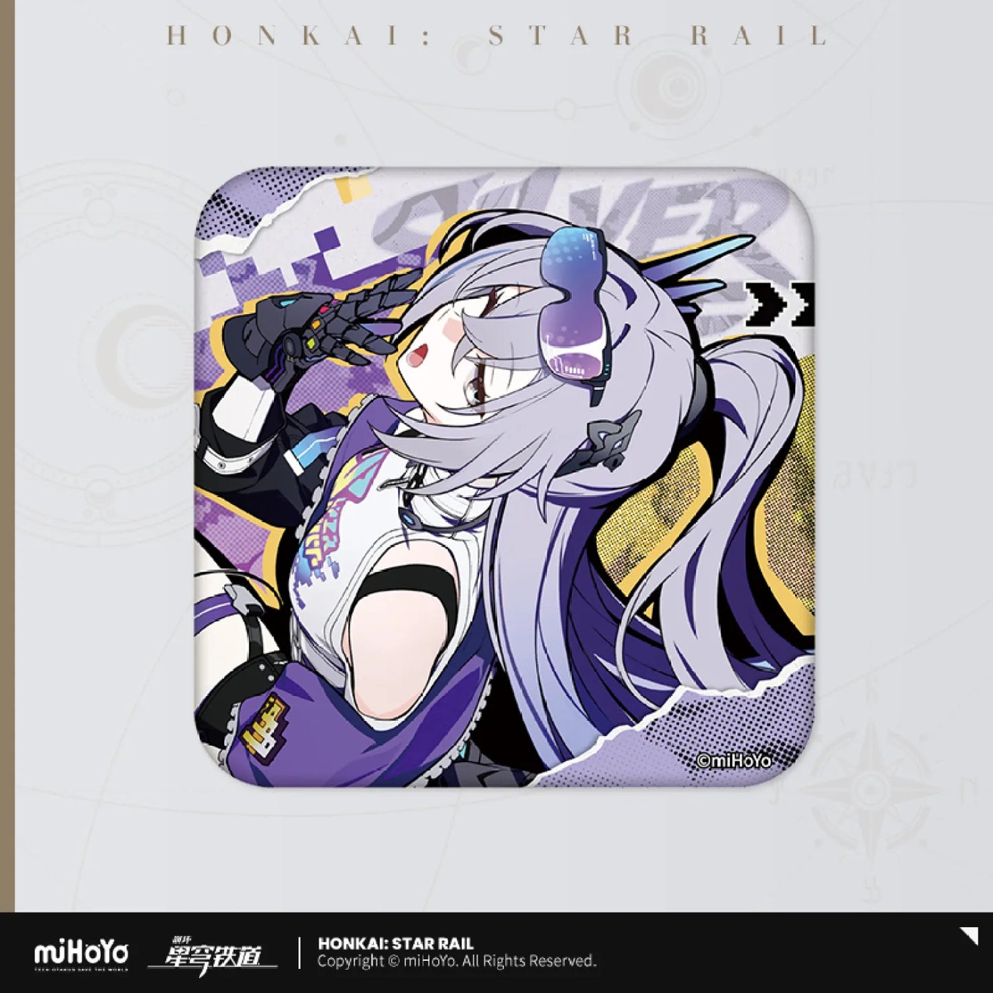 [OFFICIAL] Honkai Star Rail AHA Universe Series Tinplate Badge