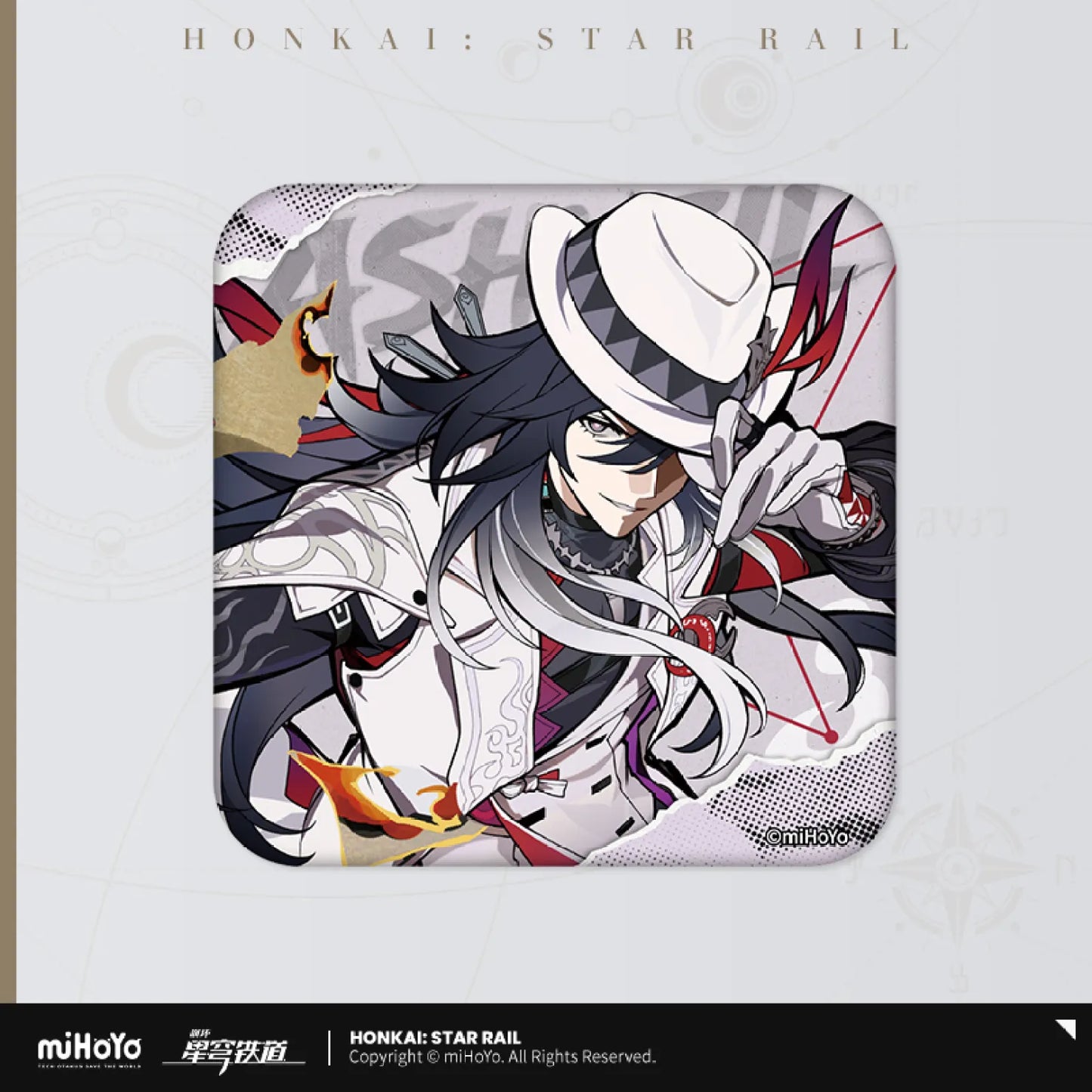 [OFFICIAL] Honkai Star Rail AHA Universe Series Tinplate Badge
