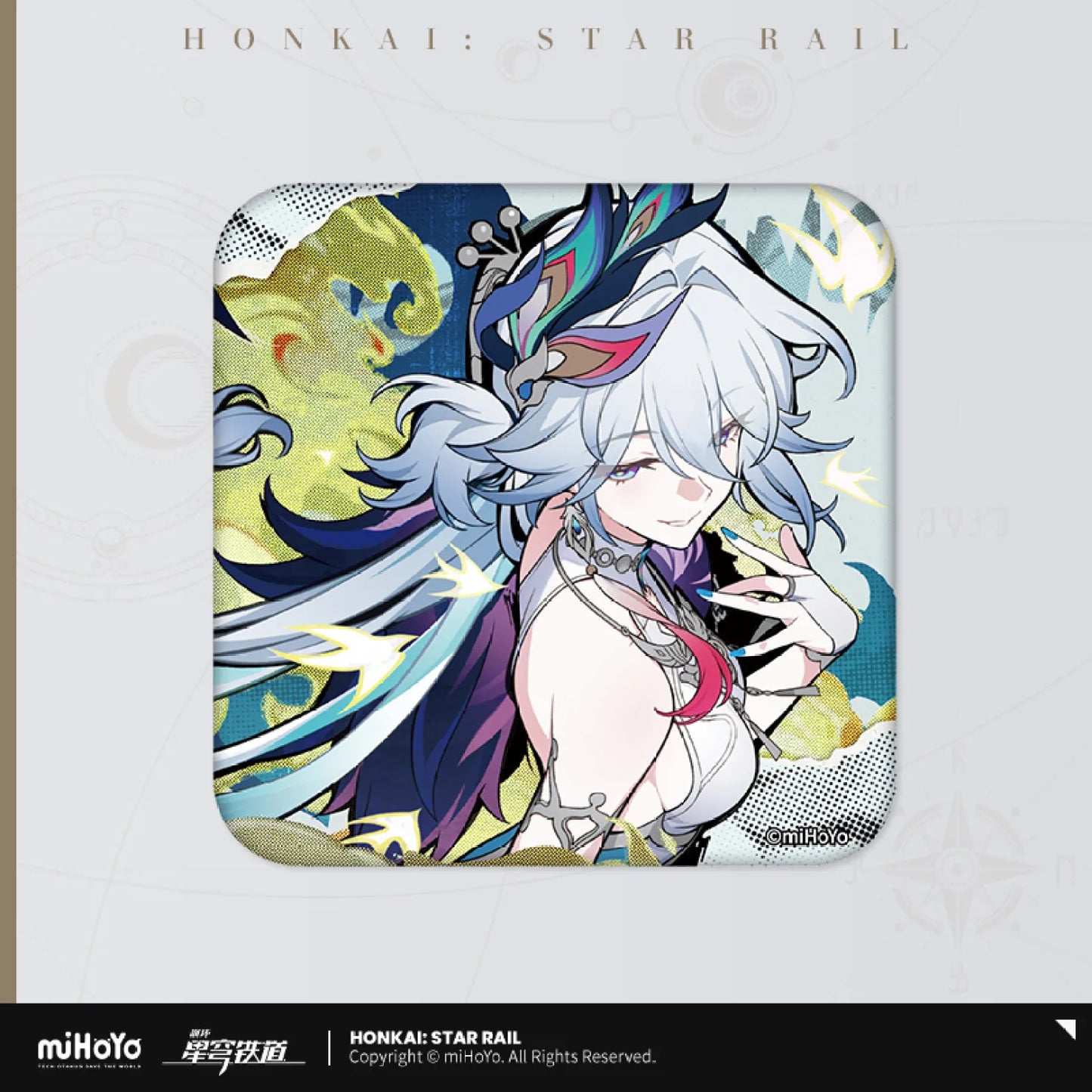 [OFFICIAL] Honkai Star Rail AHA Universe Series Tinplate Badge