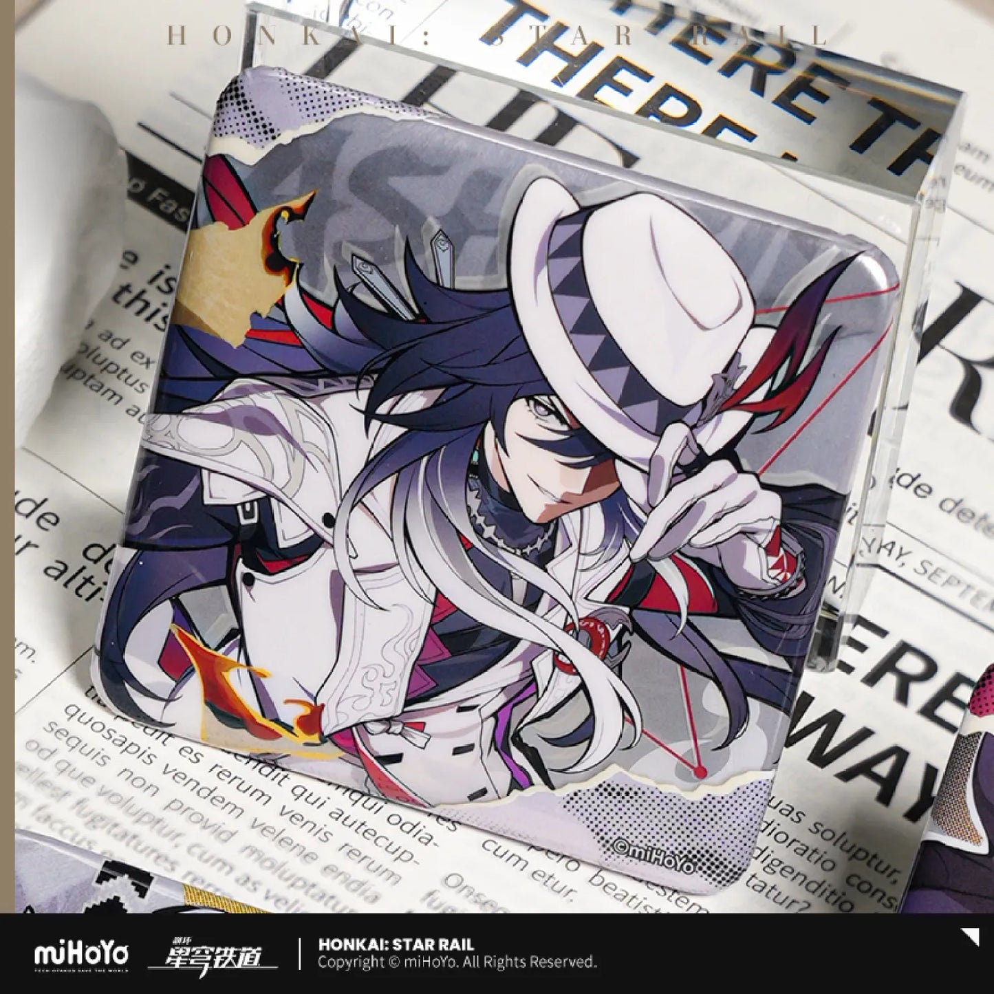 [OFFICIAL] Honkai Star Rail AHA Universe Series Tinplate Badge