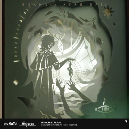 [OFFICIAL] Honkai Star Rail Anaxa's Thought Experiment Theme Paper Sculpture Lamp