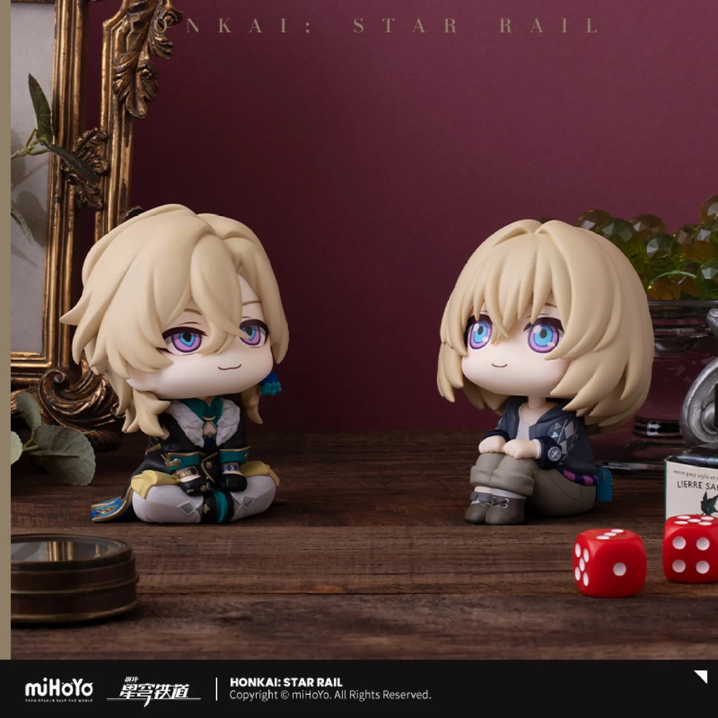 [OFFICIAL] Honkai Star Rail Aventurine / Kakavasha Lookup Chibi Figure