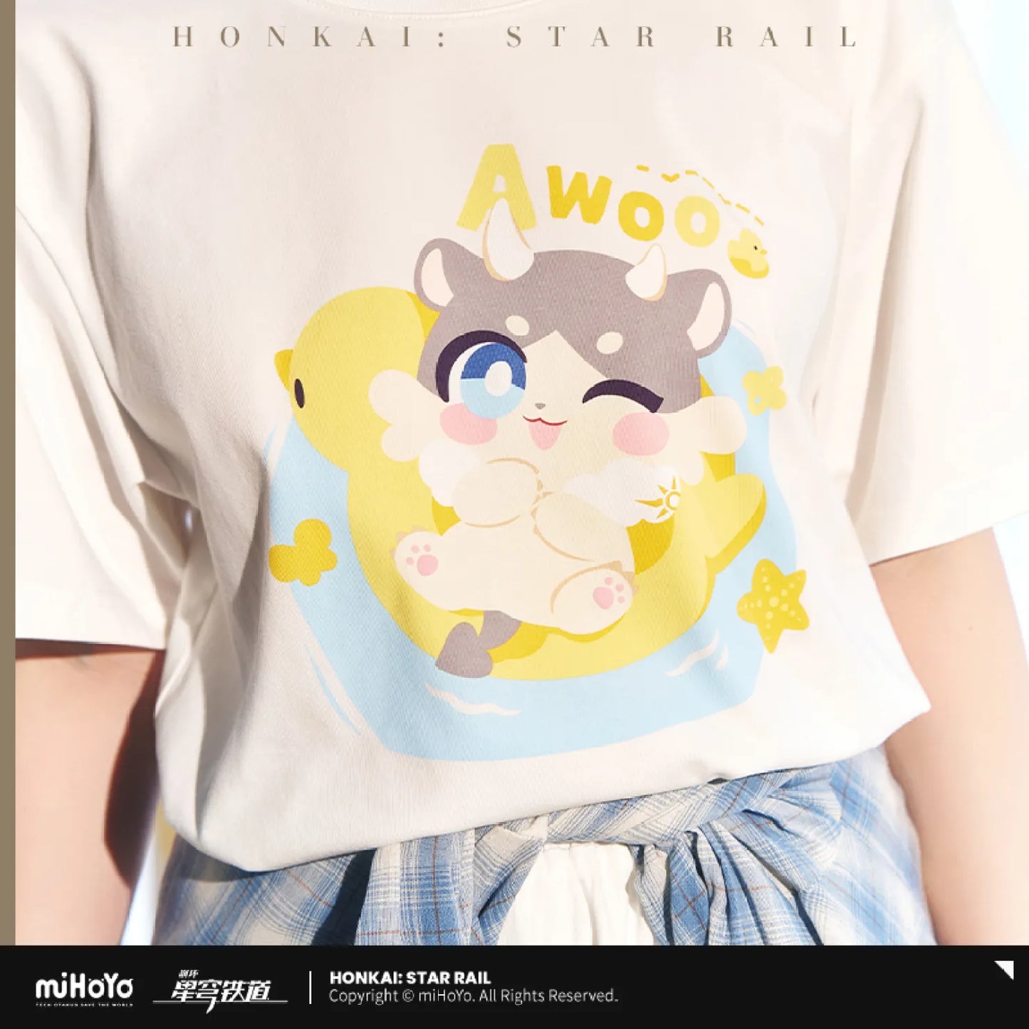 [OFFICIAL] Honkai Star Rail Awooo Series T-shirt