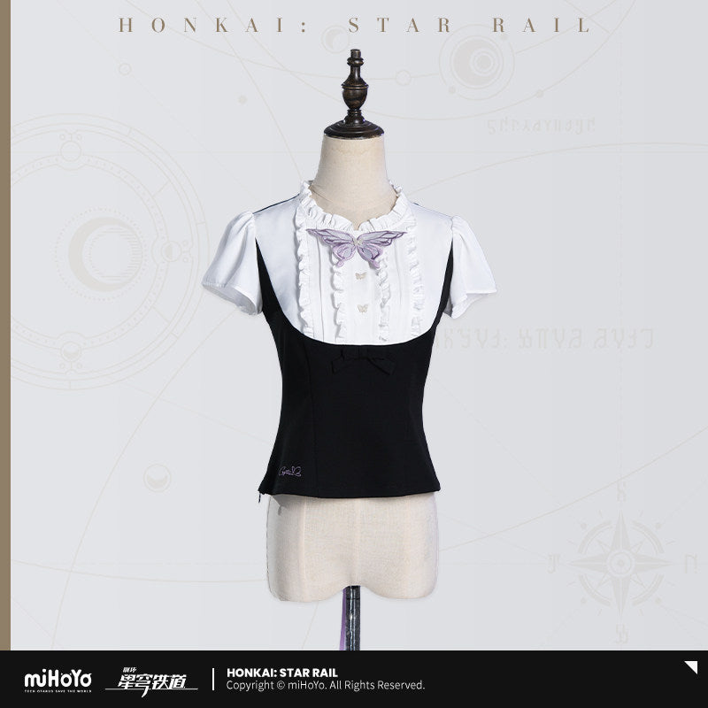 [OFFICIAL] Honkai Star Rail Castorice Impression Series Clothes - Short Sleeve Blouse