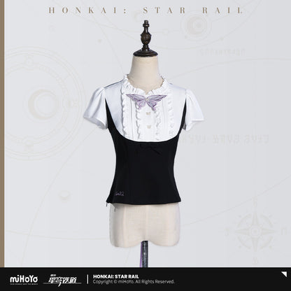 [OFFICIAL] Honkai Star Rail Castorice Impression Series Clothes - Short Sleeve Blouse