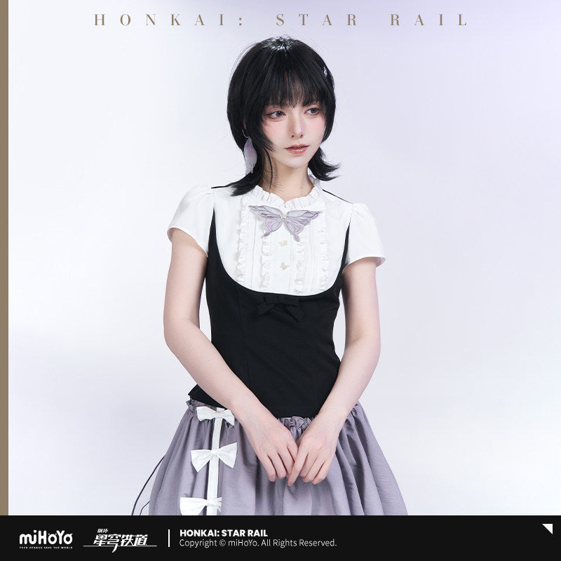 [OFFICIAL] Honkai Star Rail Castorice Impression Series Clothes - Short Sleeve Blouse