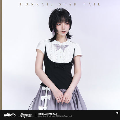 [OFFICIAL] Honkai Star Rail Castorice Impression Series Clothes - Short Sleeve Blouse