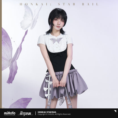 [OFFICIAL] Honkai Star Rail Castorice Impression Series Clothes - Short Sleeve Blouse