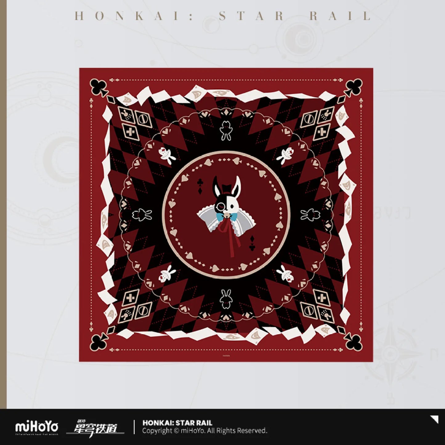 [OFFICIAL] Honkai Star Rail Character Impression Silk Scarf - Sparxie