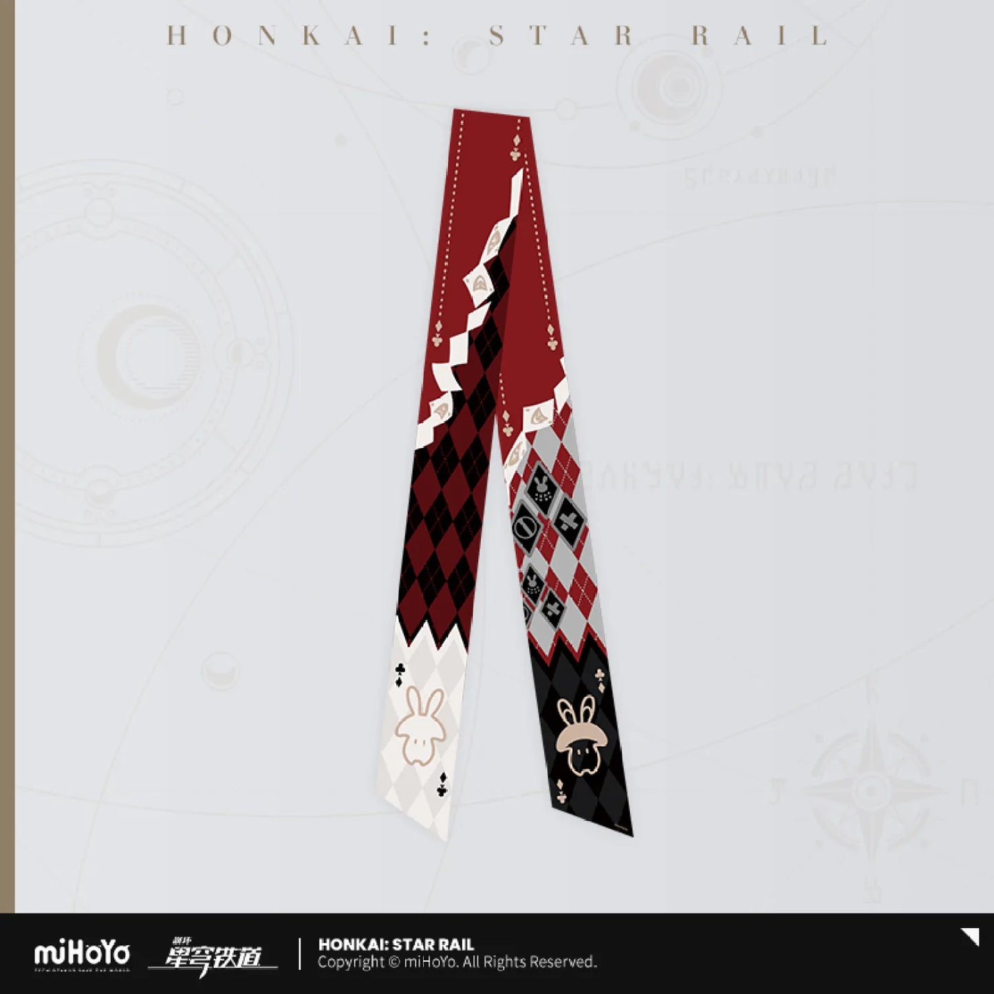 [OFFICIAL] Honkai Star Rail Character Impression Silk Scarf - Sparxie