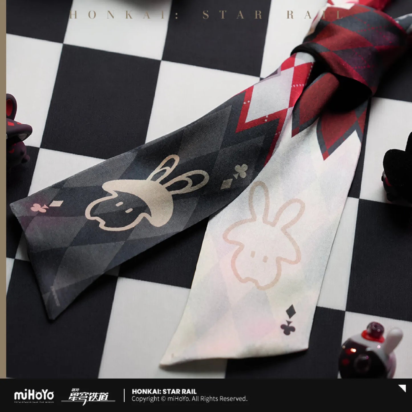 [OFFICIAL] Honkai Star Rail Character Impression Silk Scarf - Sparxie