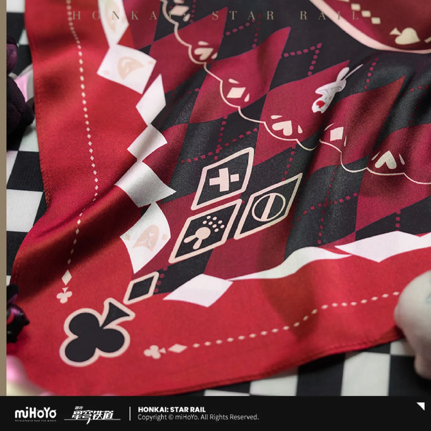 [OFFICIAL] Honkai Star Rail Character Impression Silk Scarf - Sparxie