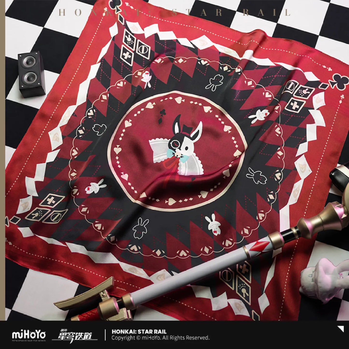 [OFFICIAL] Honkai Star Rail Character Impression Silk Scarf - Sparxie