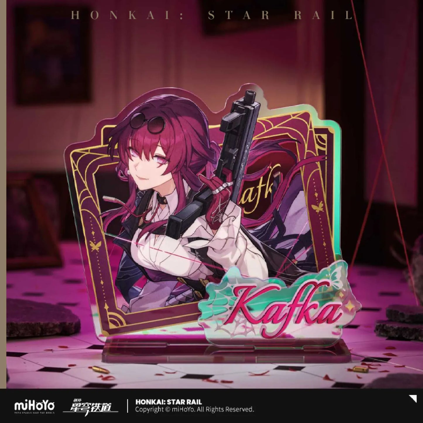 [OFFICIAL] Honkai Star Rail Kafka Chibi Action Nendoroid Figure Doll