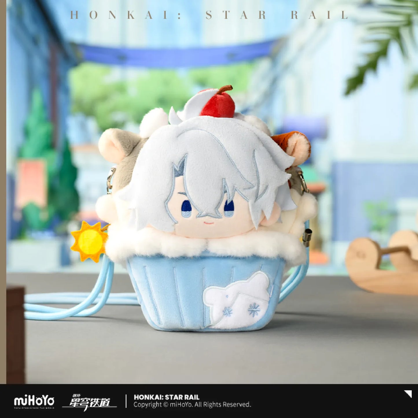 [OFFICIAL] Honkai Star Rail Plush Phone Crossbody Pouch