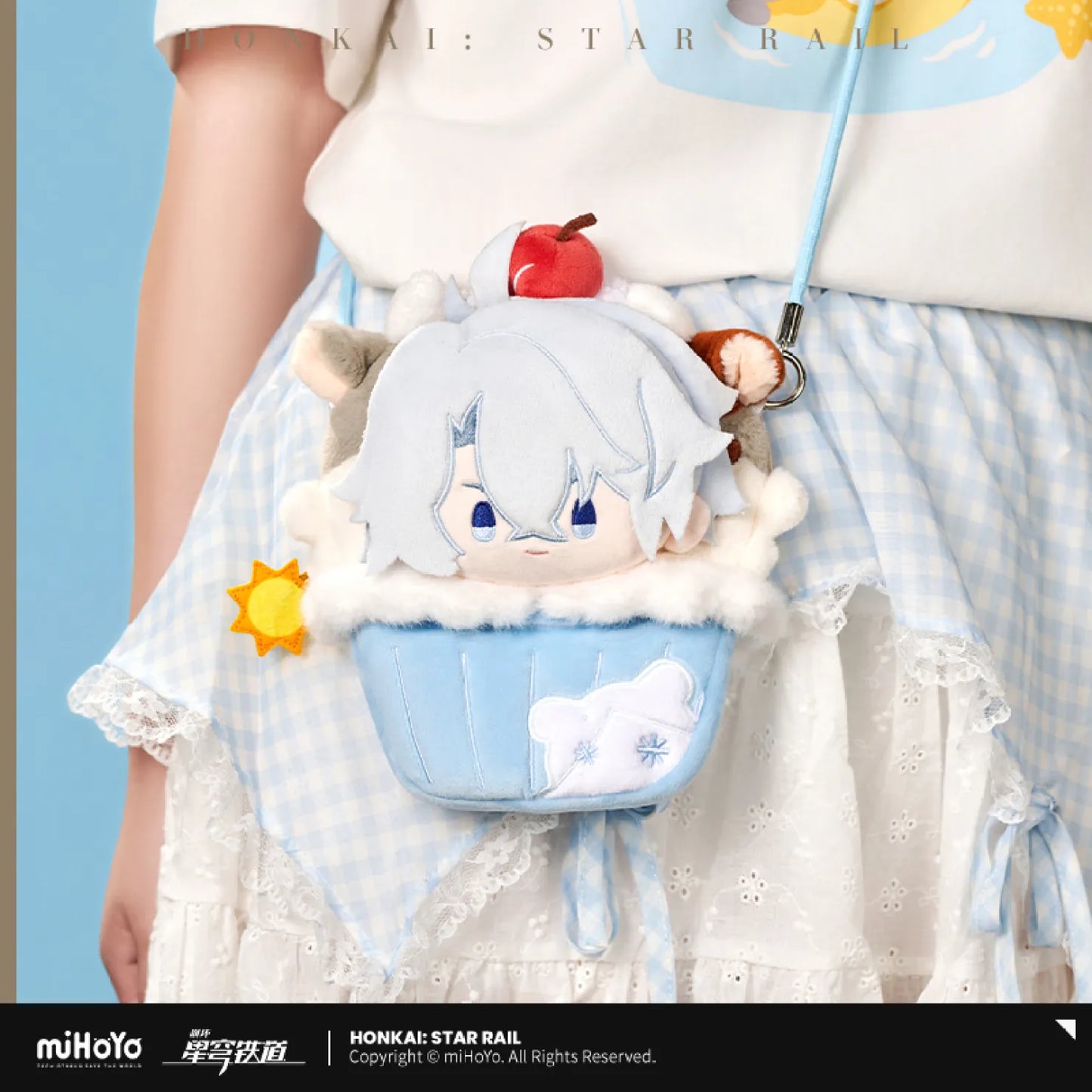[OFFICIAL] Honkai Star Rail Plush Phone Crossbody Pouch